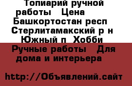  Топиарий ручной работы › Цена ­ 500 - Башкортостан респ., Стерлитамакский р-н, Южный п. Хобби. Ручные работы » Для дома и интерьера   